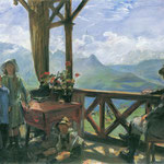 Terasse in Klobenstein, Corinth
