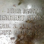 Herbert Simms geb. 1903, ein Sohn