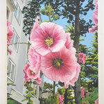 花❷　100x75cm、キャンバスに油彩、　要注文