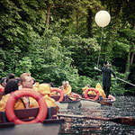 AHOI! Portus Vindelicorum - a lake site-specific project, Augsburg DE, 2013 | Photo: Andreas Kermann
