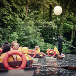 AHOI! Portus Vindelicorum - a lake site-specific project, Augsburg DE, 2013 | Photo: Andreas Kermann