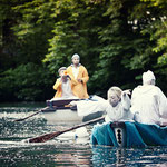 AHOI! Portus Vindelicorum - a lake site-specific project, Augsburg DE, 2013 | Photo: Andreas Kermann