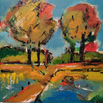 Landschaft 40 x 40, vermietet