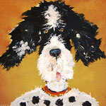  Hund 80 x 80 cm