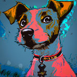 Hund 50 x 50, verkauft