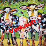  Familiengespräch 140 x 120 cm