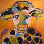  Kuh 80 x 80 cm