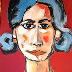 O.T., 100 x 80, auf Pappe