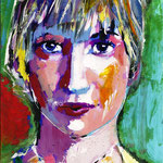 Frau 20 x 30 cm