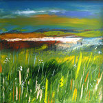 Landschaft 30 x 30 cm, verkauft