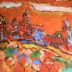  Burg Altena 140 x 140 cm, verkauft
