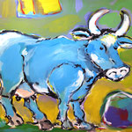  Kuh 80 x 100 cm