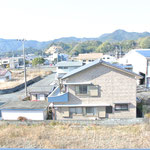 宿毛市高砂賃貸マンション　北側バルコニーから北方向