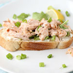 fresh salmon salad sandwich recipe