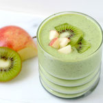 kiwi apple green smoothie