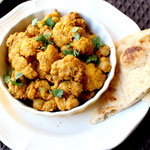 Quick cauliflower and chickpea curry