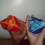 Origami-Action-Kobras von Jeremy Shafer 