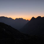 Sonnenaufgang, Brunnifirn, Oberalpstockgebiet, Uri, Schweiz