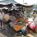 Markt am Mekong