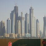 Wieder der neue Stadtteil von Dubai