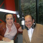 Con la Mtra. Verónica Palavicini