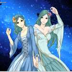 Angel & her mother, Summer *RinmaruGames dress-up*