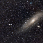 15/10/17  Galassia di Andromeda - Tamron 70-300 @ 180 - Canon 450 D modded - EQ5 - 11 x 300" - Osservatorio Belvedere