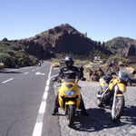 Motorradtour, Las Cañadas, Teneriffa