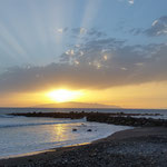Sonnenuntergang Playa de Las Américas, Teneriffa