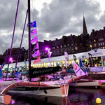 Port de Saint Malo fin de soirée - Route du rhum Octobre 2018 