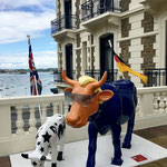 La Vache Michou - Expo Hôtel Barrière Dinard juillet 2017
