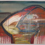 Alien, Acryl , 120 cm x 120 cm