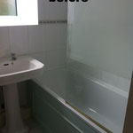 before - an under utilised bath was taking up 2/3rds of the floor space.