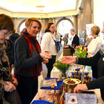 Begehrtes Kakao-Konfekt anlässlich Ernst Ludwigs 150sten Geburtstags. Foto von Petra Ihm-Fahle - Ernst-Ludwig-Buchmesse 2018