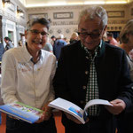 Foto von Doris Daubertshäuser und Ellen Krieger - Ernst-Ludwig-Buchmesse 2017