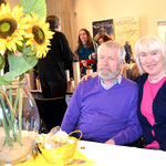 Kinderbuchautorin Siglinde Rüppel und ihr Mann. Foto von Petra Ihm-Fahle - Ernst-Ludwig-Buchmesse 2018