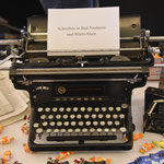 Eine alte Schreibmaschine - Symbol des geschriebenen Wortes. Foto von Lutz Böckmann - Ernst-Ludwig-Buchmesse 2018