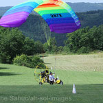 Baptême de l'air en ULM Paramoteur Skydancer, avec Air Sol Images, Vallée du Lot, Parc Naturel Régional des Causses du Quercy,