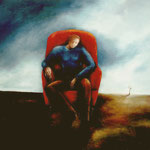 "The Journey" 180x180cms 1995