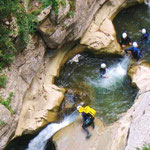 Canyoning saint auban