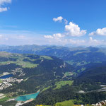 Blick vom Schiesshorn Richtung Arosa - Litzirüti - Langwies