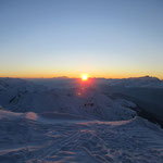 Sonnenaufgang auf dem Weisshorn