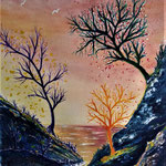 aquarelles de Bernard Legros artiste peintre Pyrénées Orientales