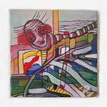 Malerei "Kleinformat Nr. 15" (20 cm x 20 cm)