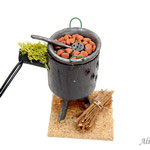 Asador de castañas con luz (Ref. 3692)