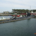 U-Boot im Hafen von Zeebrügge