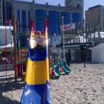 Spass (nicht nur) für Kinder am Strand von Blankenberge