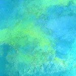 Himmel // Größe 1,70 x 1,50 m  -   Sandwelten // Frank Walter - Bilder aus Sand auf Leinwand mit Acrylfarbe