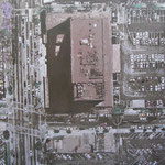 Centre commercial L.A., 2009, huile sur toile, 130 cm x 197 cm