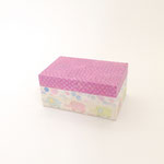 BOX253 　デコ角ぞう＆ピンク花柄　100×160×75H 　￥1,000